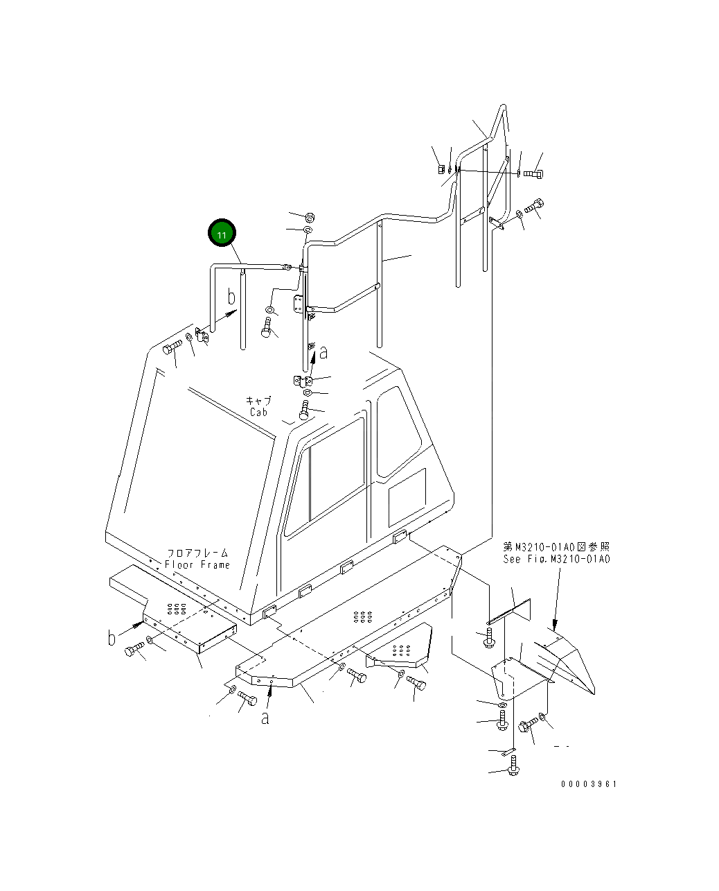 Защитный кожух 569-54-81772 Komatsu