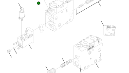 Главный клапанный блок 4A1-60-26840 Komatsu