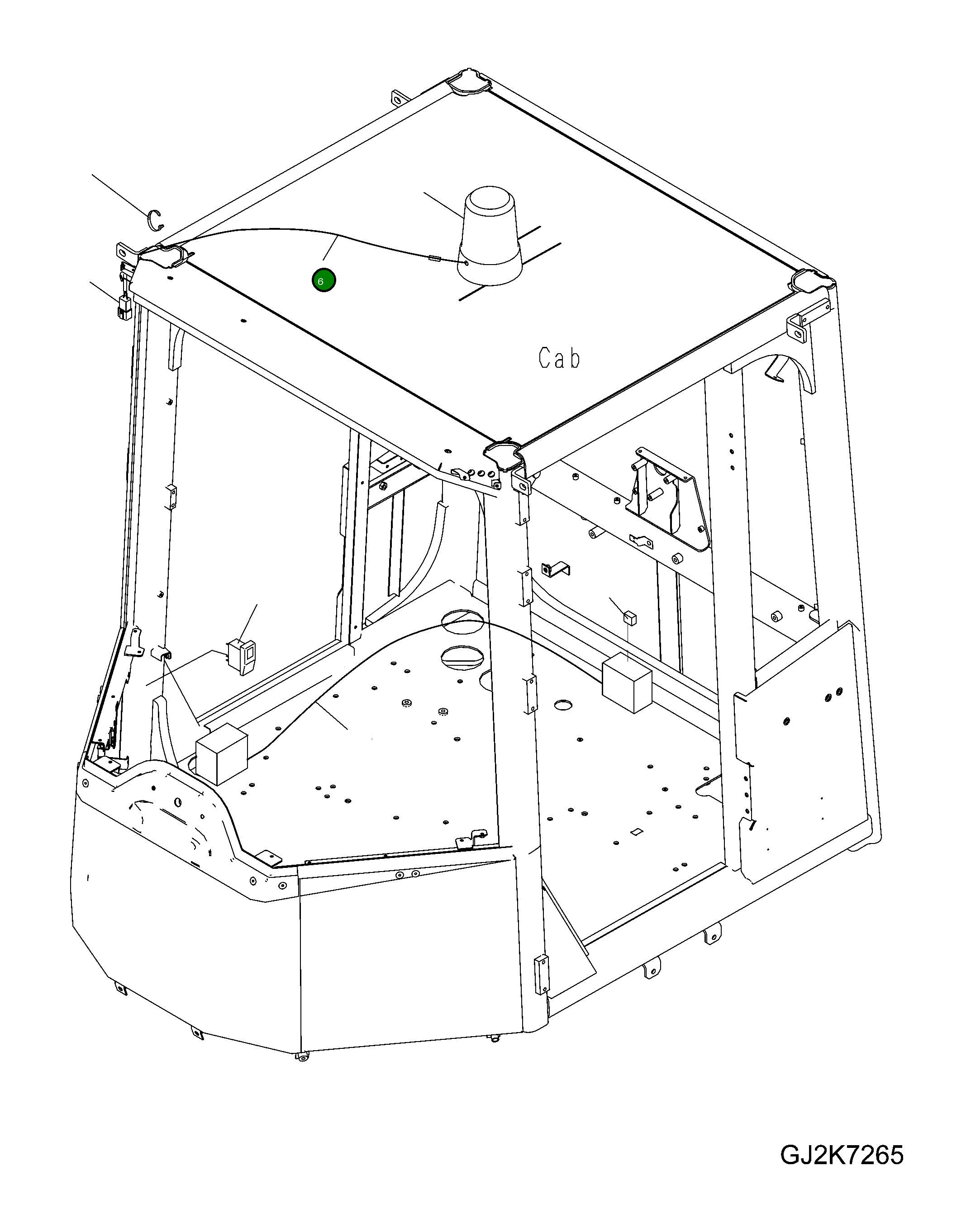 Жгут проводов 418-06-H2620 Komatsu