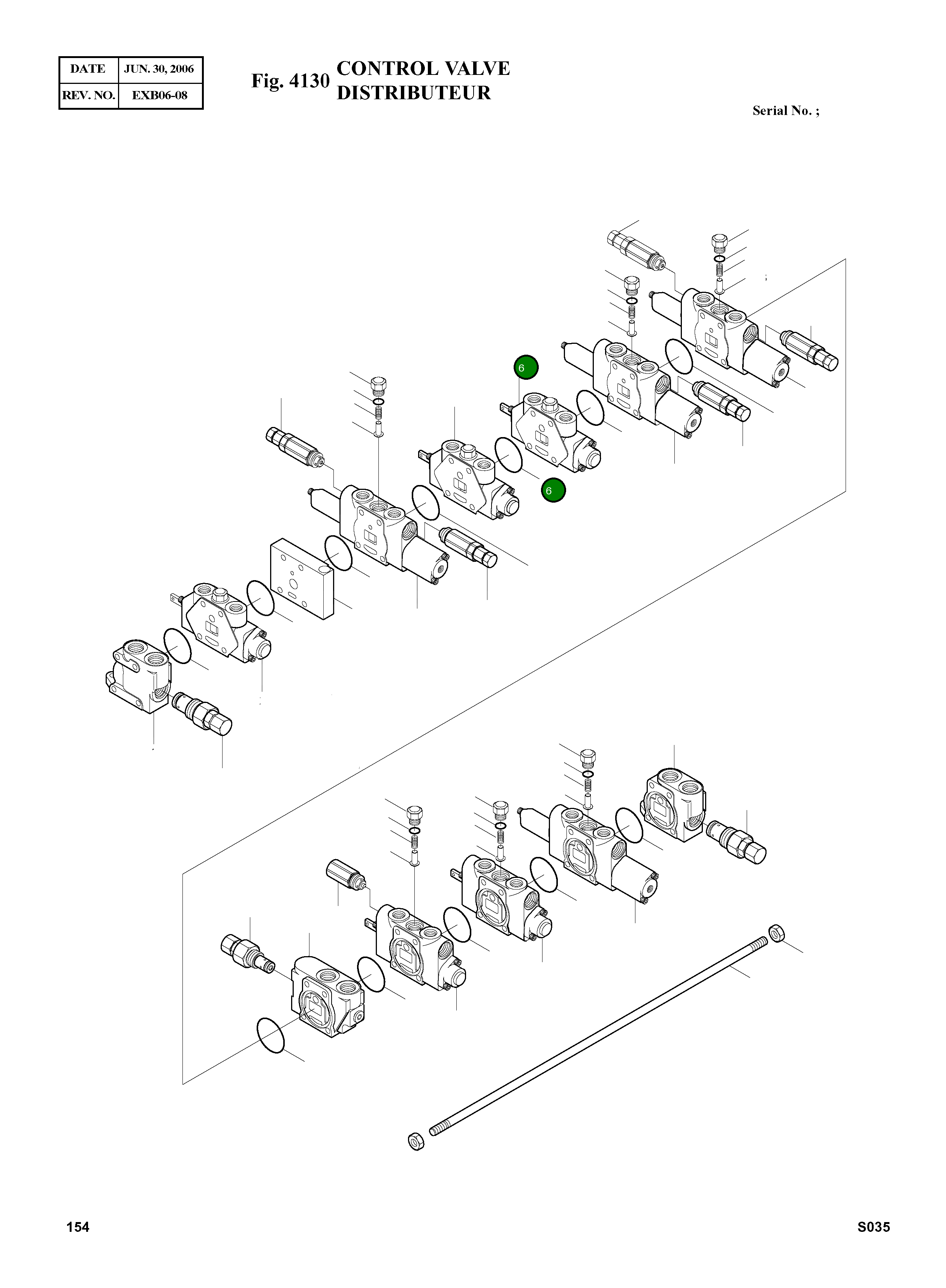 Блок в сборе – ход 4-01-51501 Komatsu