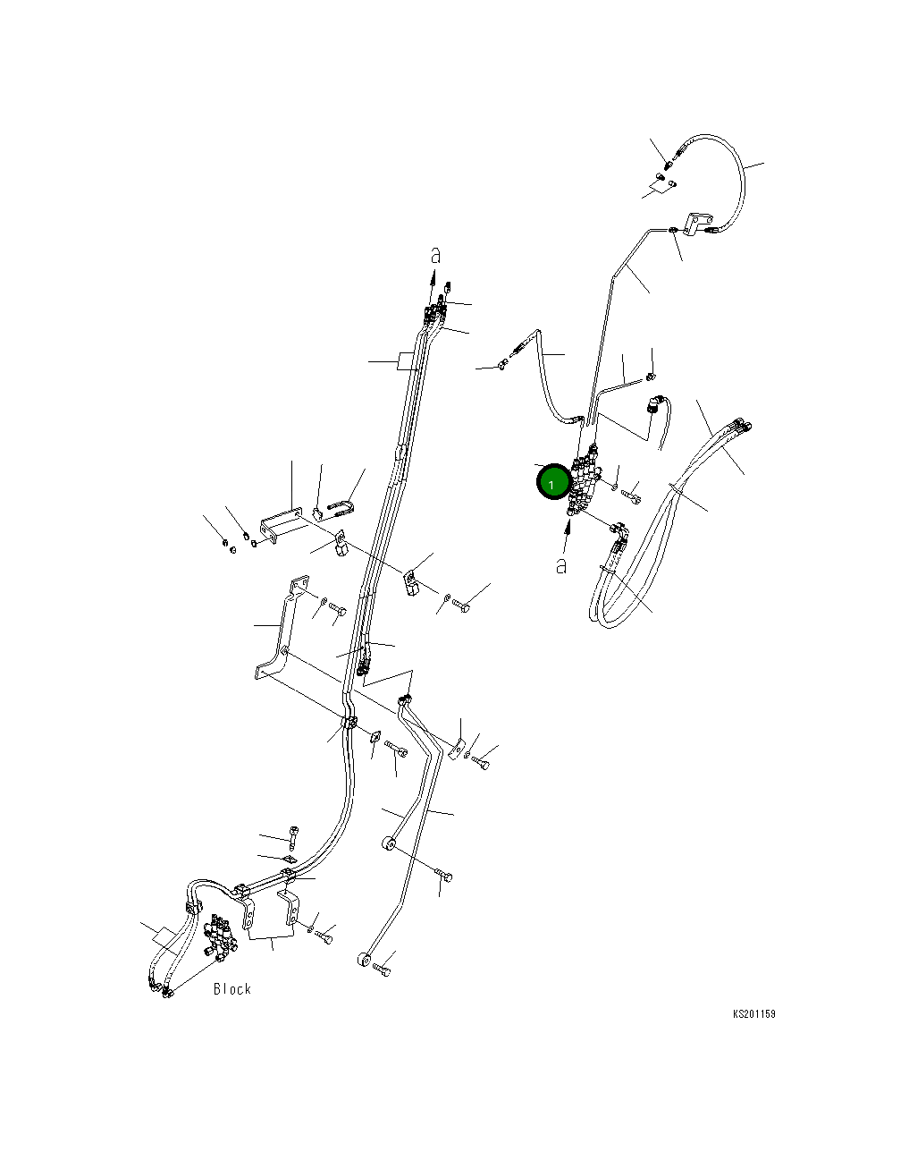 Блок в сборе 20Y-62-K8720 Komatsu
