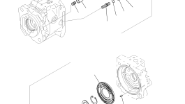 Блок цилиндров 708-1U-13110 Komatsu