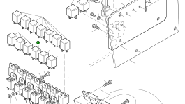 Блок управления указателями поворота 42U-06-11331 Komatsu
