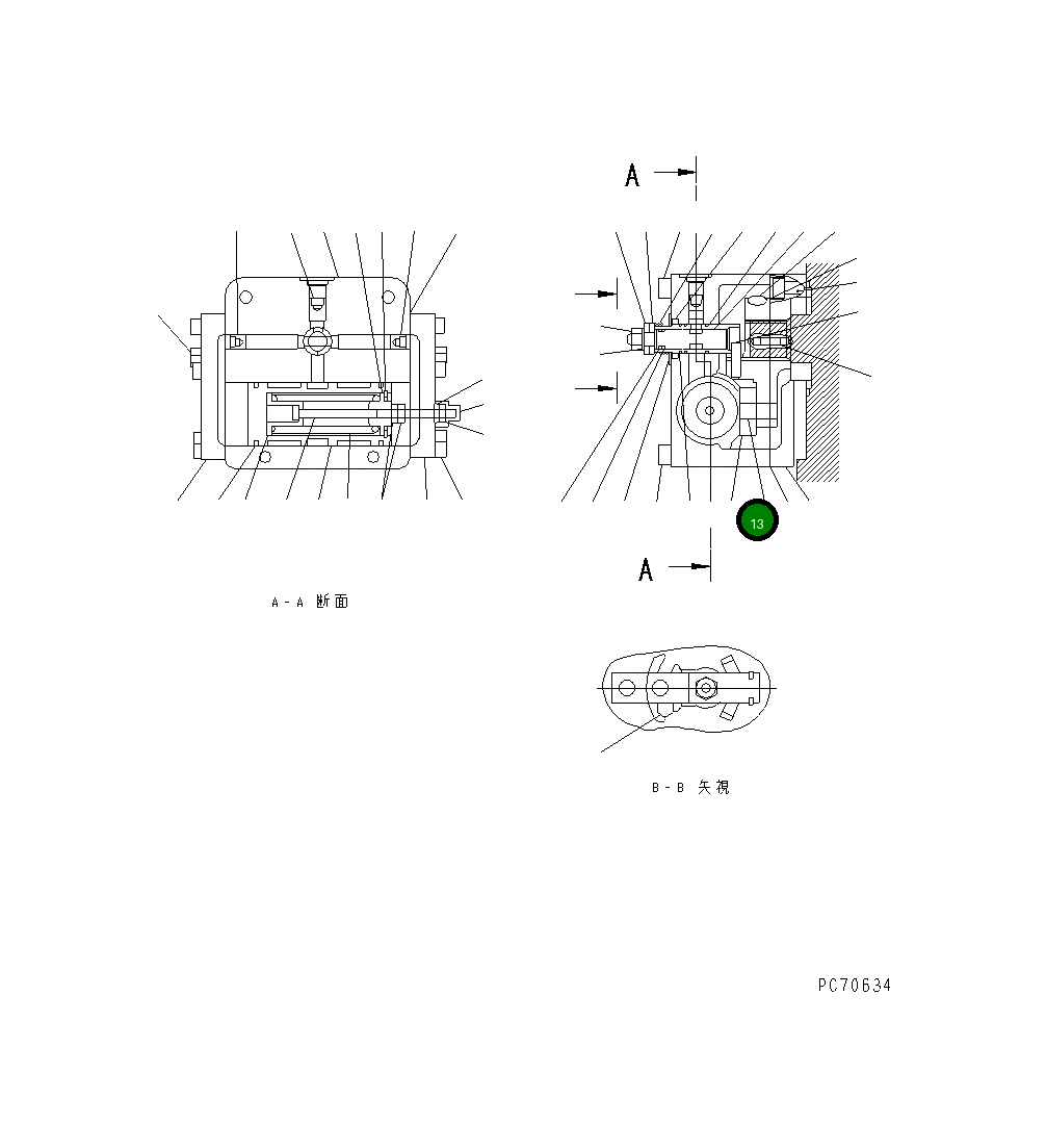 Блок 257-81-41910 Komatsu