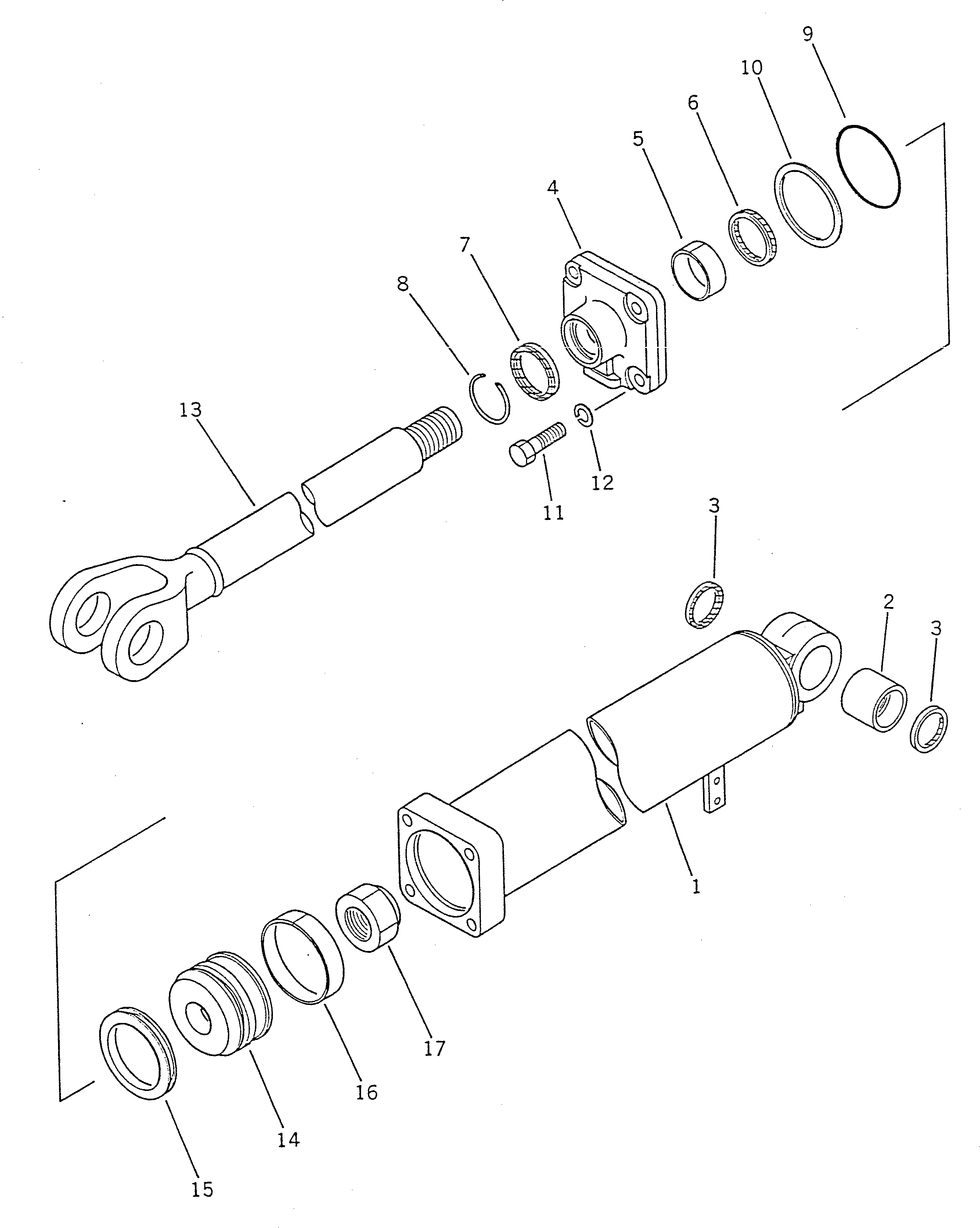 Втулка 07143-10808 Komatsu