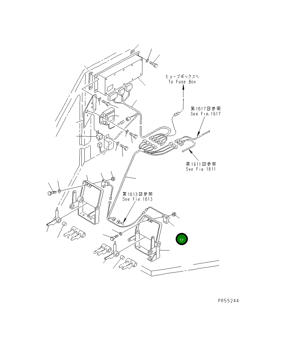 Датчик 7821-21-800F Komatsu