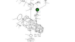 Блок 21N-62-31811 Komatsu