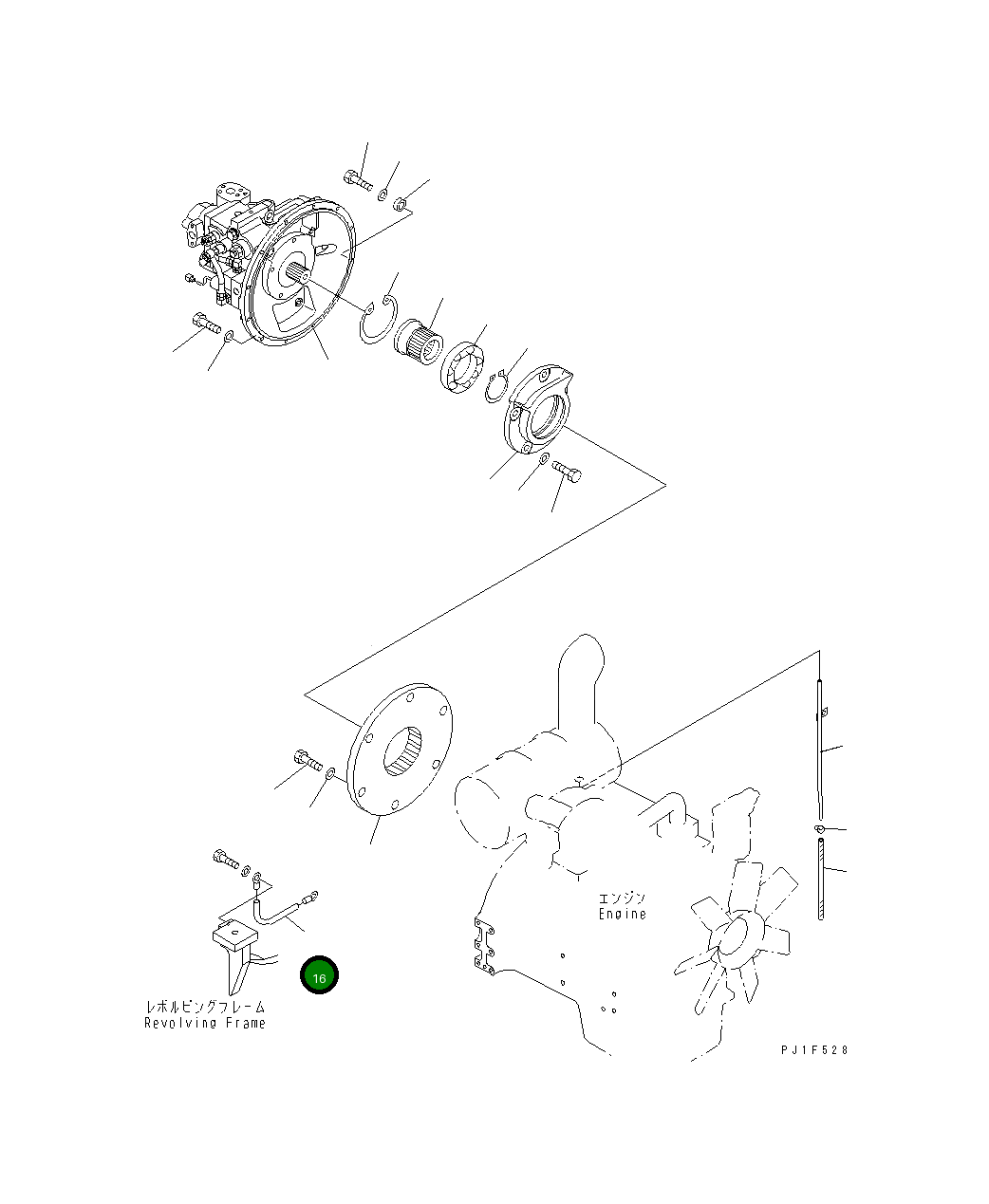 Кабель 08028-48025 Komatsu