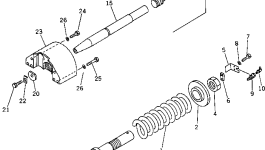Замок 12F-30-48730 Komatsu