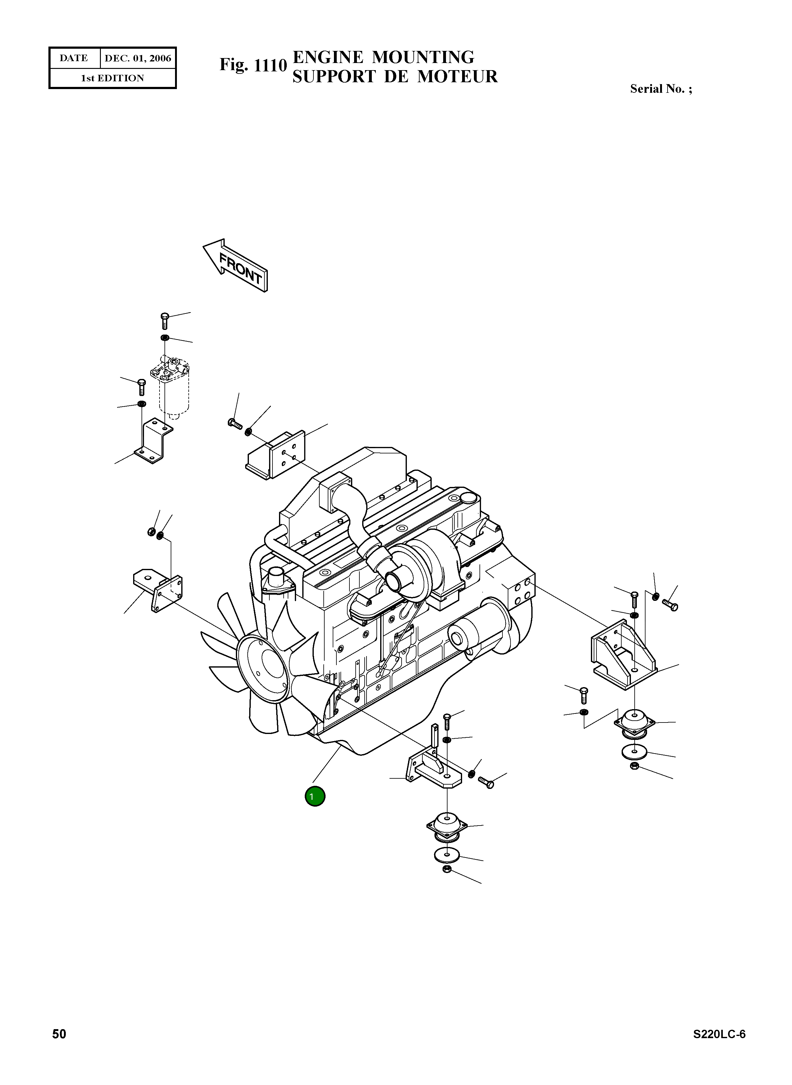 Двигатель K1002248 Komatsu