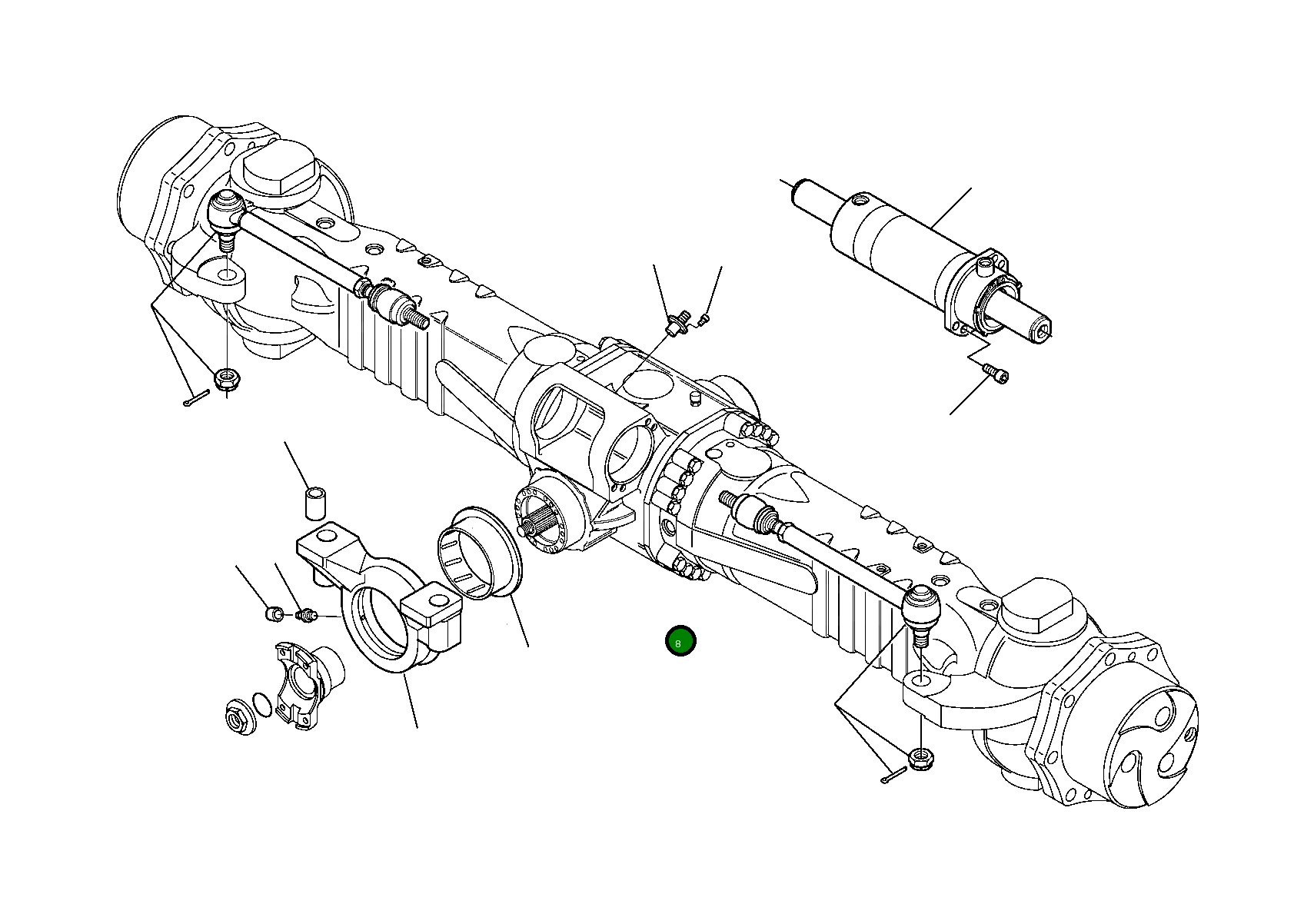 Датчик 22E-23-12381 Komatsu