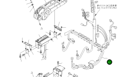 Жгут проводов 208-06-71571 Komatsu