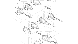 Блок в сборе – бульдозер 07307-05500 Komatsu
