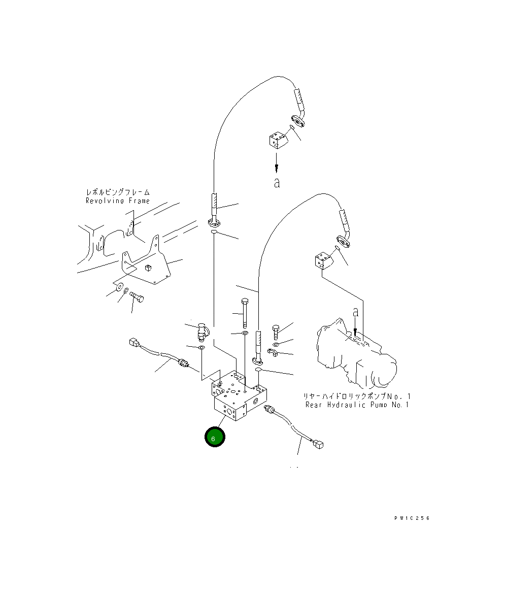Блок 21T-62-67112 Komatsu