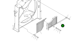 Защитный кожух 209-03-77182 Komatsu