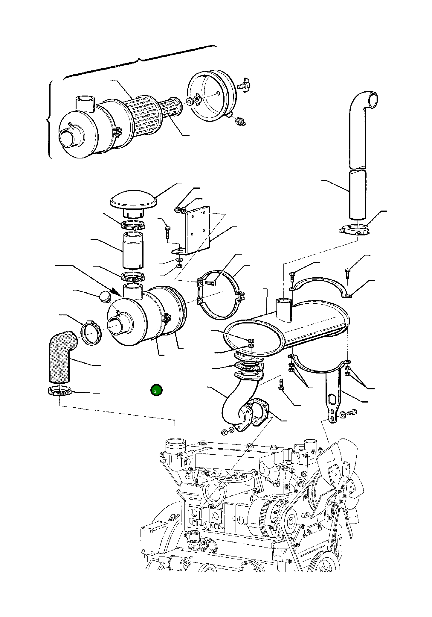 Глушитель 312207686 Komatsu