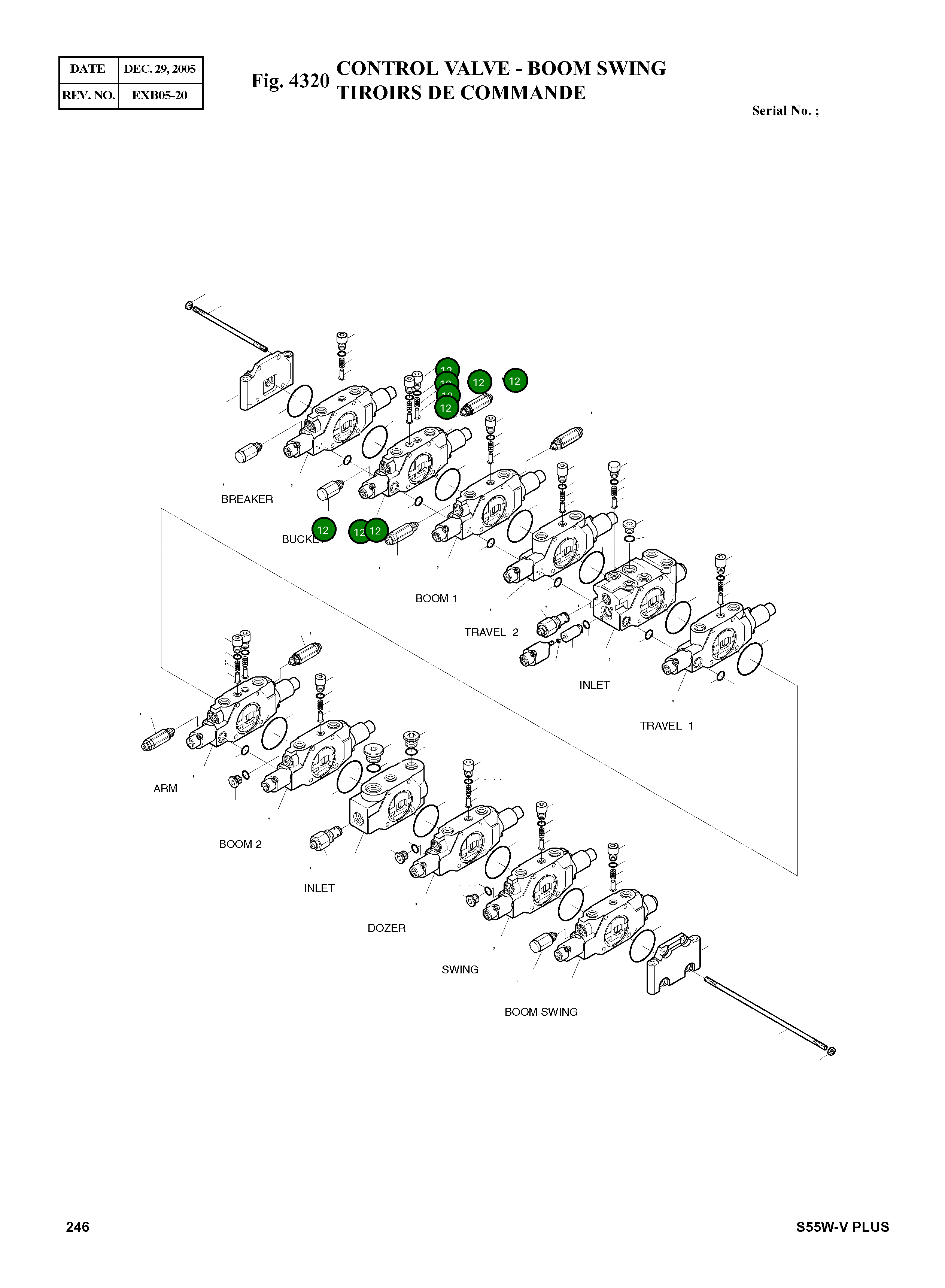 Блок в сборе – ковш 4-01-97322 Komatsu