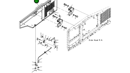 Дверь 425-54-41250 Komatsu