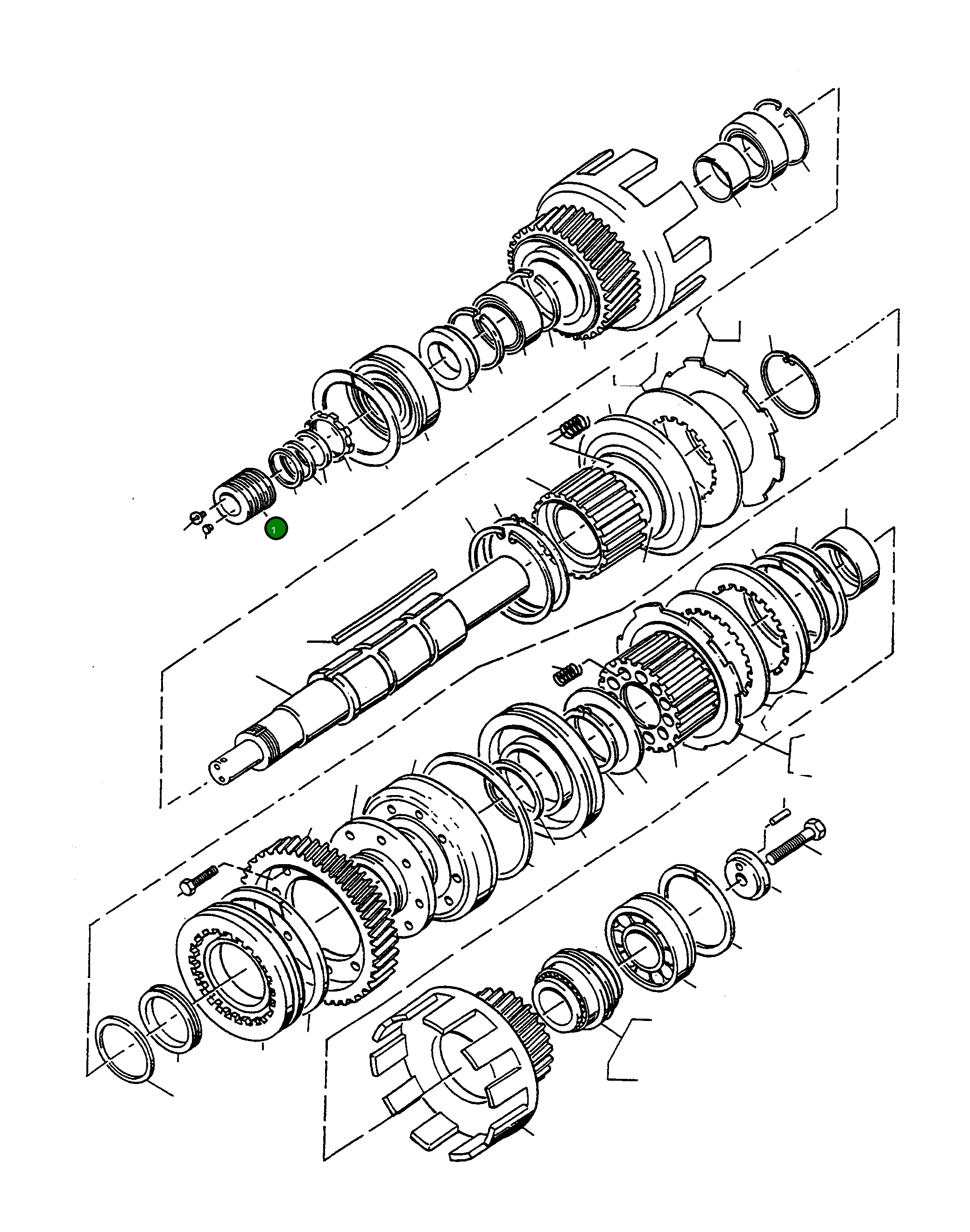 Вкладыш 2889521M1 Komatsu