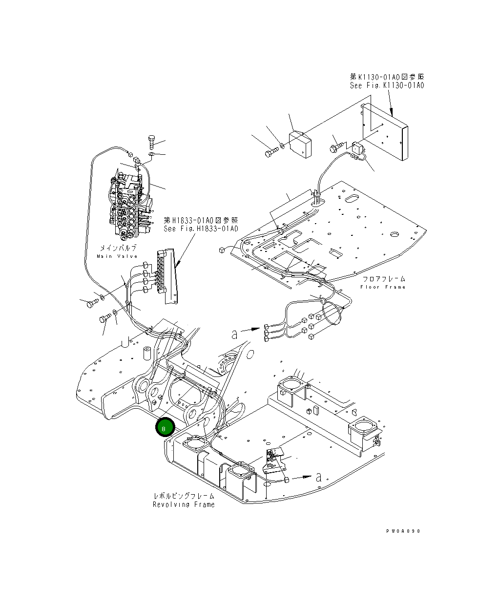Жгут проводов 22B-06-11450 Komatsu