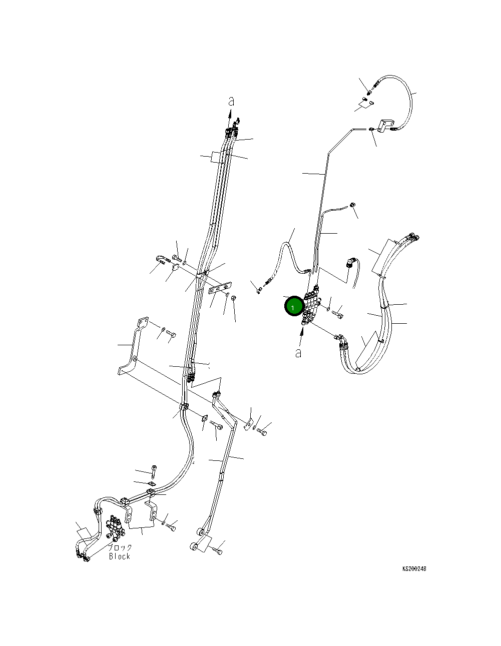 Блок в сборе 20Y-62-K8730 Komatsu