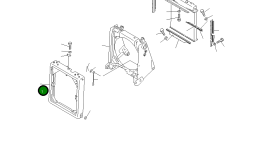 Защитный кожух 195-54-41122 Komatsu