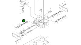 Золотник 234-15-25520 Komatsu