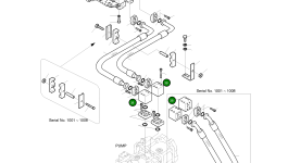 Блок 2423-1555 Komatsu