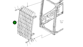 Защитный кожух 20Y-954-4310 Komatsu