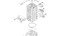 Группа блоков 723-50-01100 Komatsu