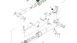 Головка 707-27-12420 Komatsu