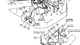 Провод 21X-06-11420 Komatsu
