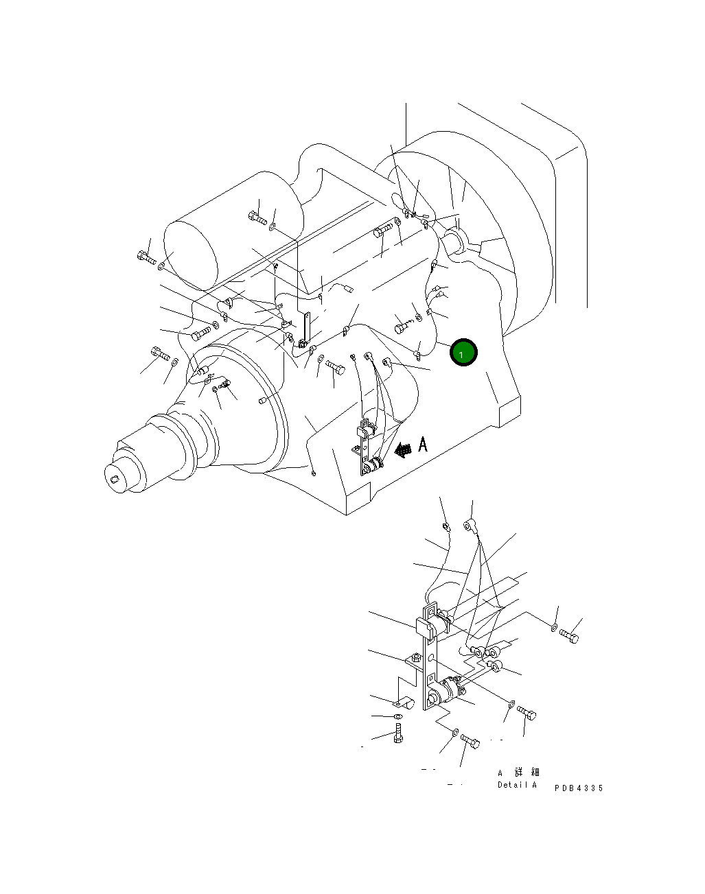 Жгут проводов 207-06-K2112 Komatsu