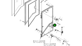 Замок 426-56-32110 Komatsu