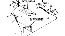 Кронштейн 20T-43-77141 Komatsu