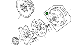 Гидротрансформатор CA0130251 Komatsu