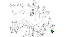 Жгут проводов 198-06-71331 Komatsu