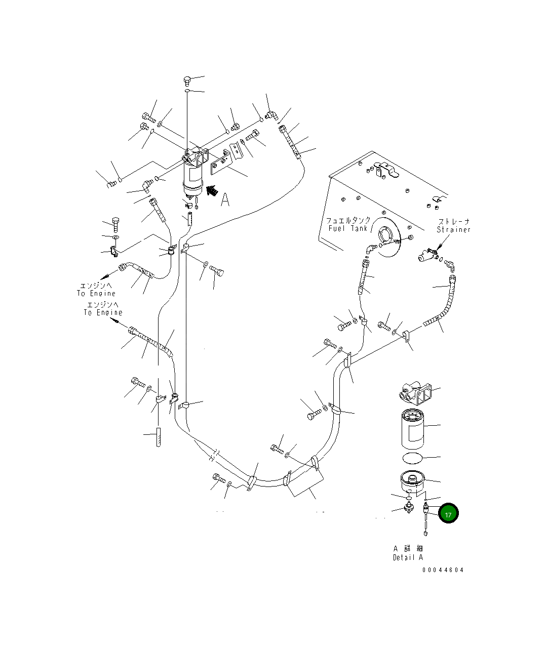 Датчик 600-311-3680 Komatsu