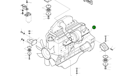 Двигатель 201-00169 Komatsu