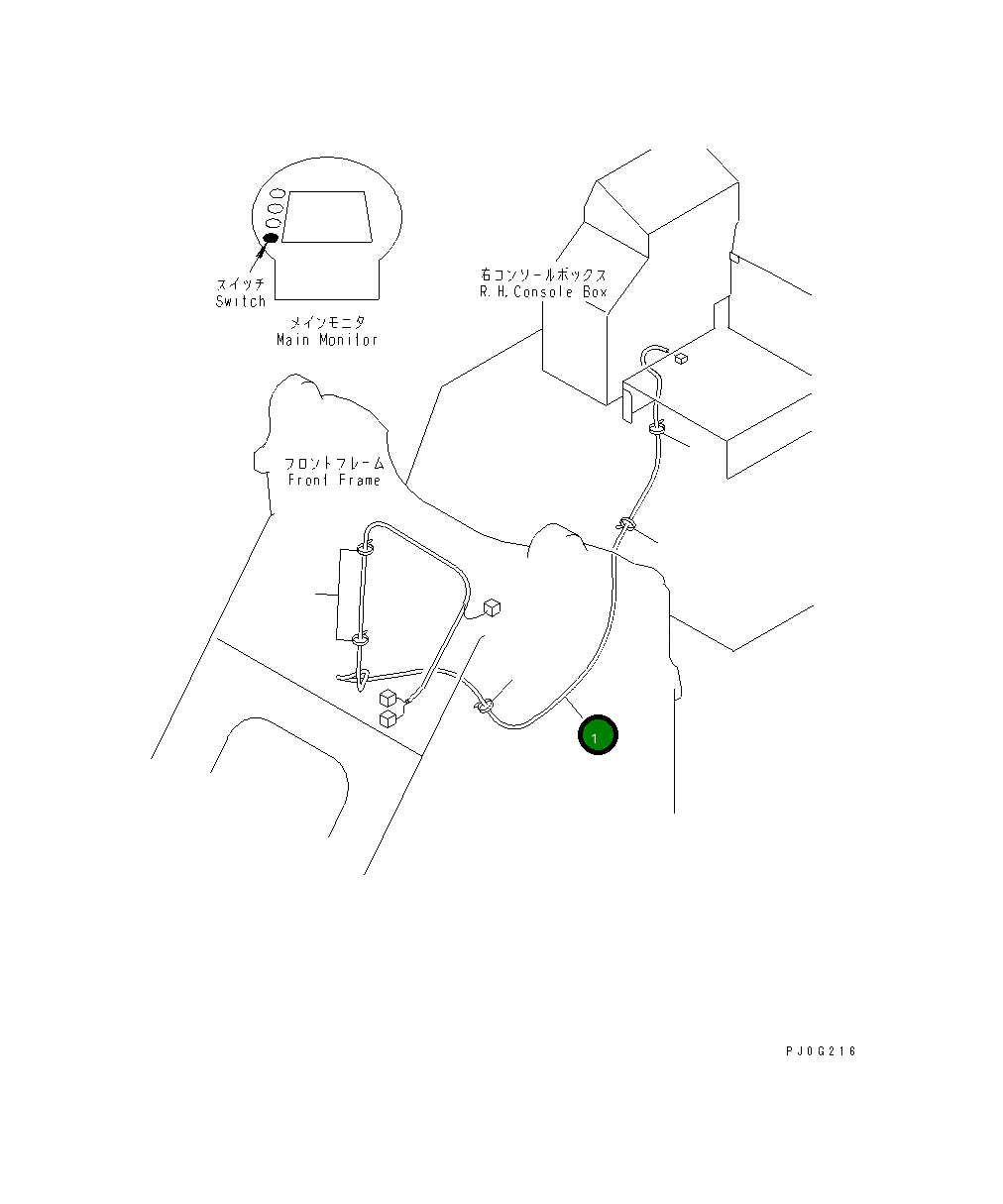 Жгут проводов 418-S99-2350 Komatsu