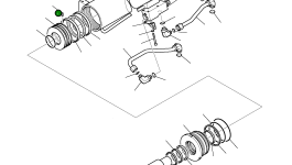 Головка блока цилиндров FDK0631512 Komatsu
