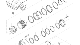 Гидроцилиндр 992 310 40 Komatsu