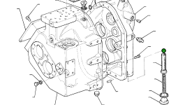 Датчик MI3183753 Komatsu