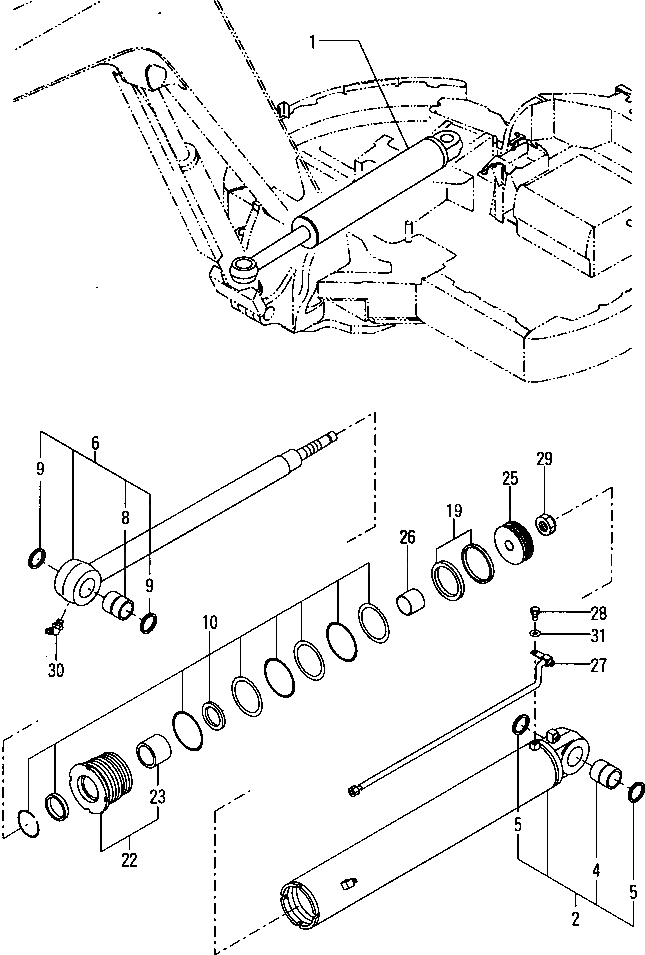 Втулка YM172187-72370 Komatsu
