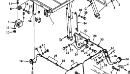 Кронштейн 154-06-34280 Komatsu