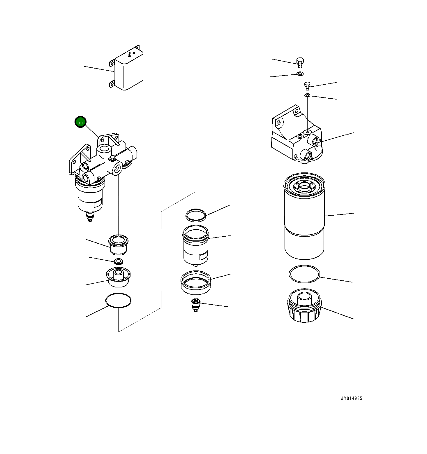 Головка 600-311-9440 Komatsu