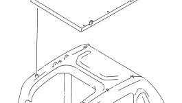 Защитный кожух 20Y-954-2111 Komatsu