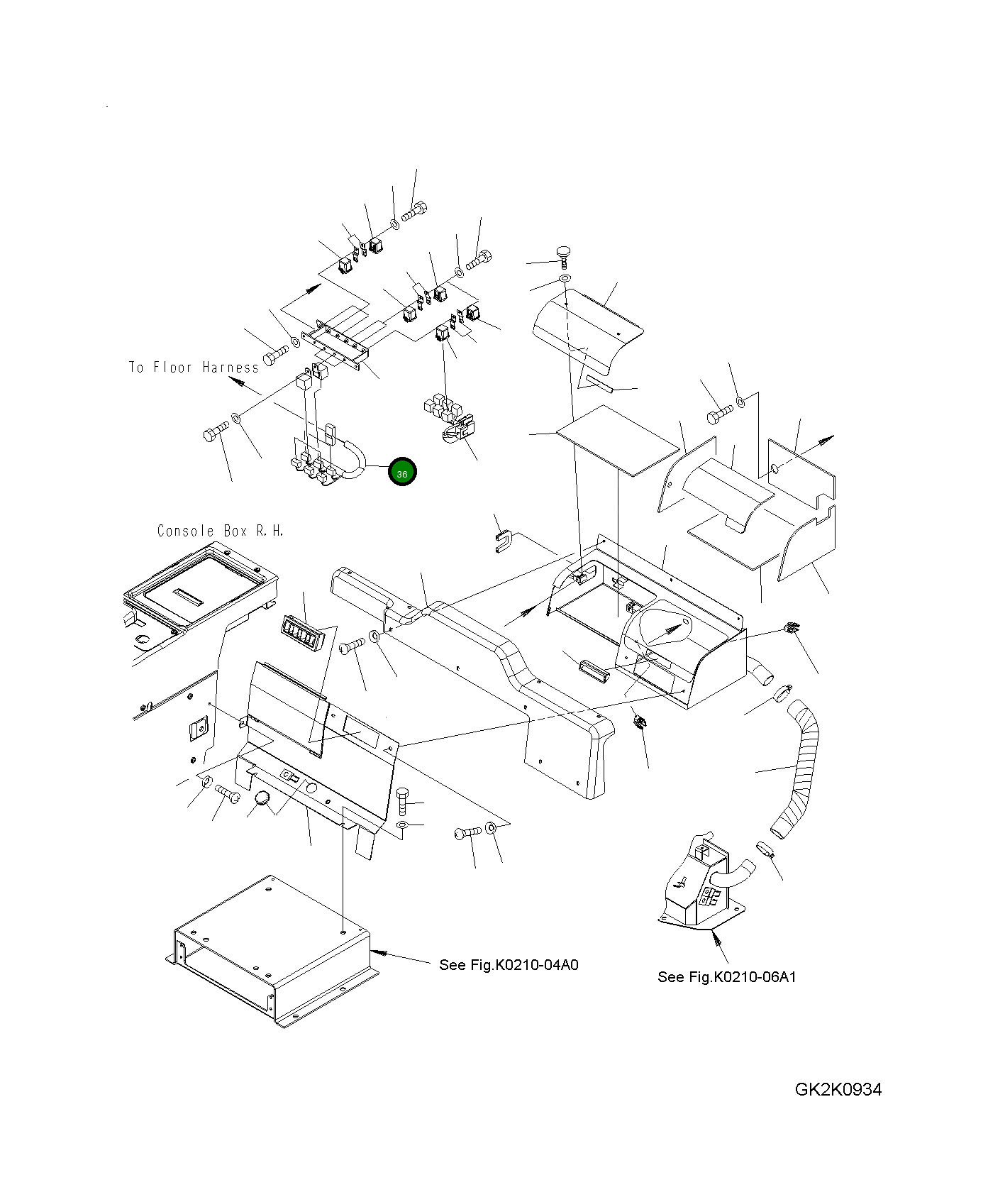 Жгут проводов 419-06-H6230 Komatsu