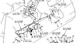 Жгут проводов 208-06-51282 Komatsu