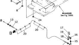 Кронштейн 561-95-63190 Komatsu